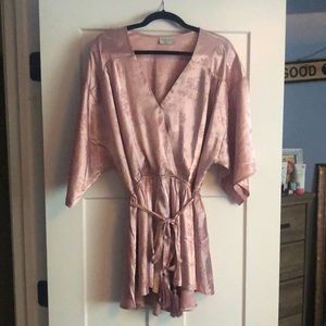 Urban Outfitters- Dress Forum Satin Romper